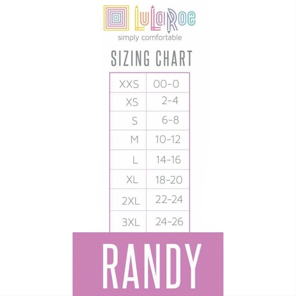 Lularoe |  Randy Tee Size M - Picture 7 of 7